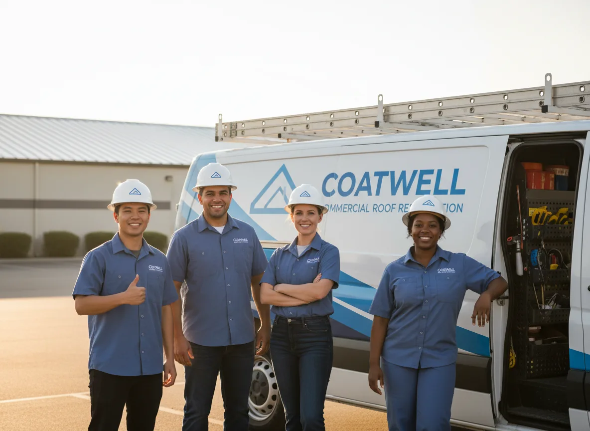 Commercial roof coating company in Newport, RI